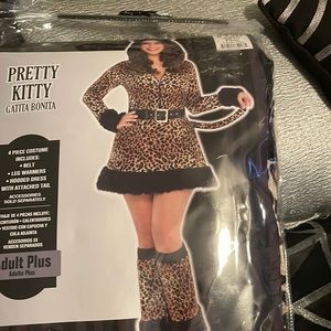 Pretty kitty four piece Halloween costume